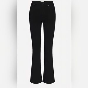 Frame Denim Women's Boot Cut Jeans in Black. WAIST 27"  LENGTH 29"